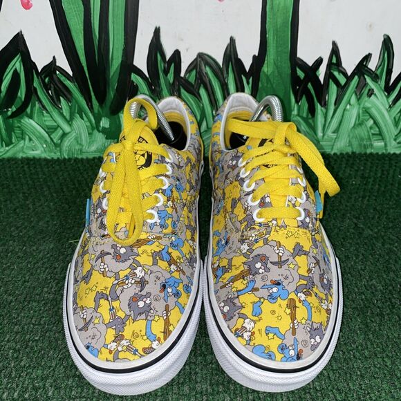 VANS The Simpsons x Era Itchy & Scratchy Skate Shoe Size Men’s 9/ Women’s 10.5 - Picture 3 of 8